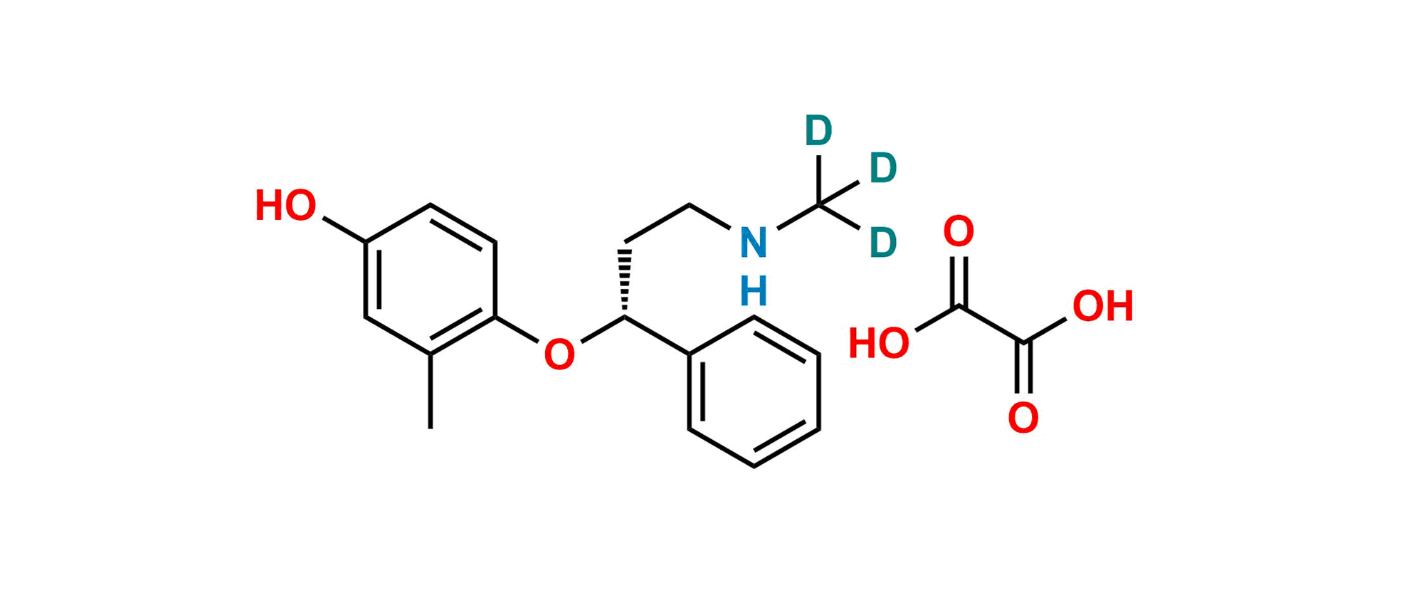 4-Hydroxy Atomoxetine-d3 Oxalate